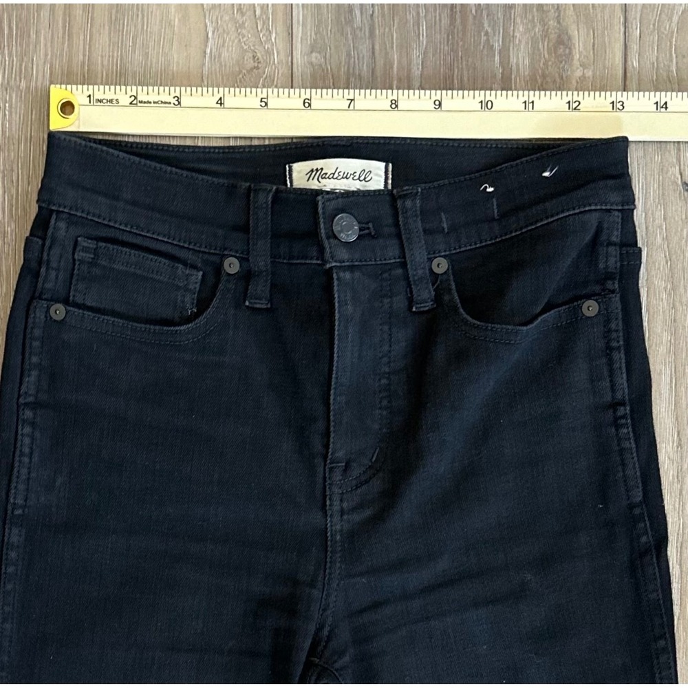Madewell Stovepipe Straight Leg Denim Minimalist Chic Casual - Picture 7 of 10
